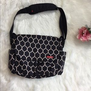 SKIP HOP Diaper Bag Dash Deluxe Onyx